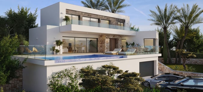 Exclusivity and privacy overlooking the Mediterranean